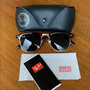Ray-Ban Clubmaster Tortoise Sunglasses
